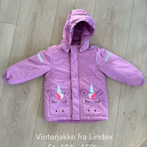 Vinterjakke fra Lindex str 104