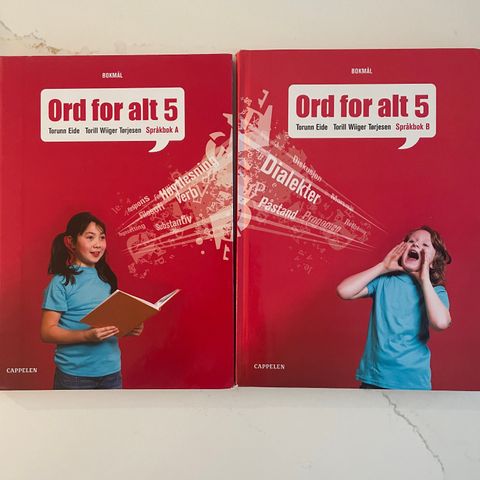 Ord for alt 5 - Språkbok A og B