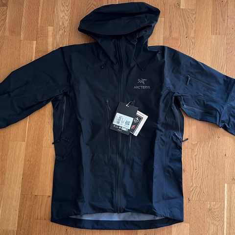 Alpha SV jakke Arcteryx til herre str M Sort