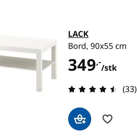 IKEA bord