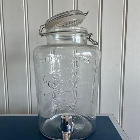 Glassdispenser m/tappekran 6L