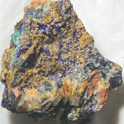 Azuritt fra mexico (steiner, mineraler og krystaller)