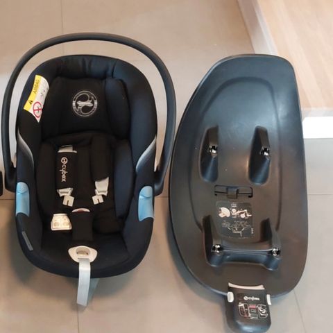 Cybex Aton M m/nyfødtinnlegg og base