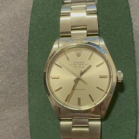 Rolex air king ref 5500 år 1975