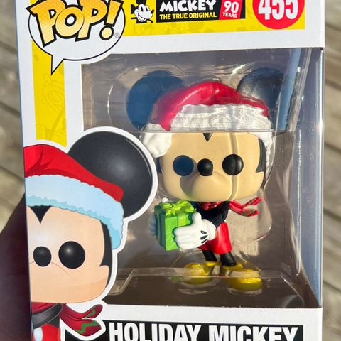 Funko Pop! Holiday Mickey | Mickey: The True Original 90 Years | Disney (455)