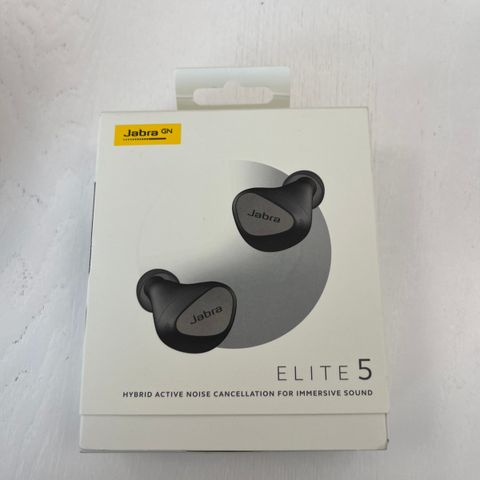 Jabra Elite 5 earbuds, kun prøvd