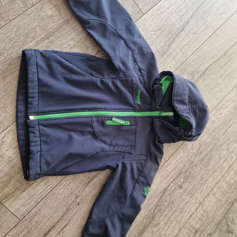 Bergans softshell jakke str 98