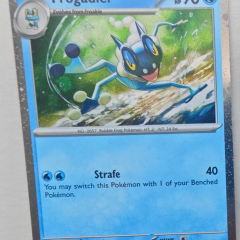 Pokemon kort - Frogadier (Cosmo Holo)