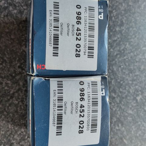 Bosch Oljefilter P2028