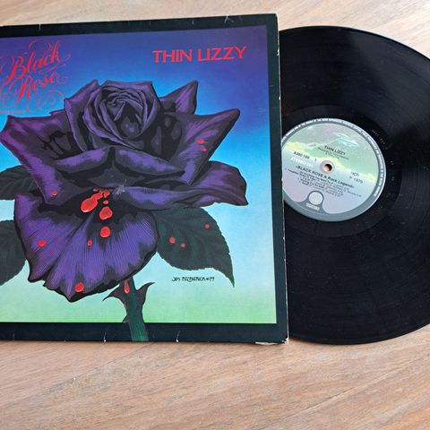 Thin Lizzy - Black rose 1979 vinyl/LP