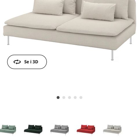 Modul sofa fra IKEA