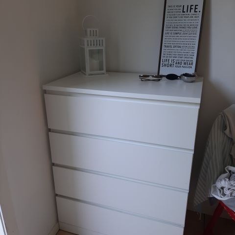 IKEA Malm kommode, 4 skuffer