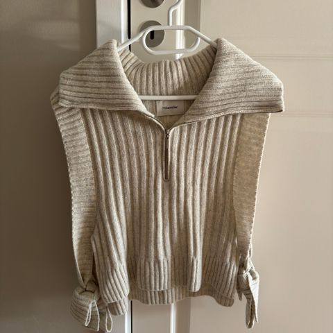 Holzweiler Hafjell Knit Rib str. ONESIZE i beige