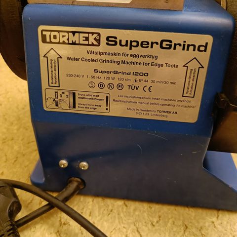 Tormek supergrind 1200