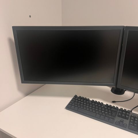 2 stk BenQ ZOWIE 24" gamingskjerm XL2411K + stativ