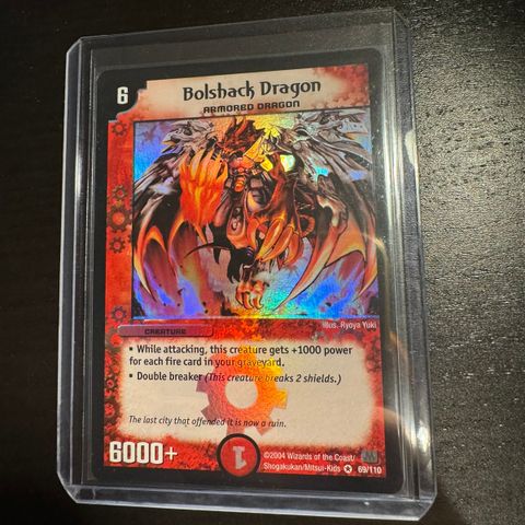 Duel Masters - Bolshack Dragon 69/110 (pack fresh!)