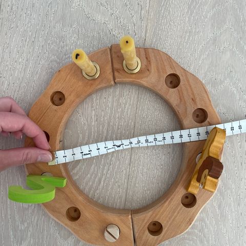 Nic Toys/Glückskafer bursdagsring med tilbehør