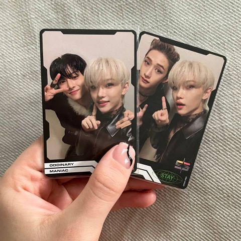 stray kids kpop photocards