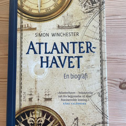 "Atlanterhavet - en biografi" av Simon Winchester