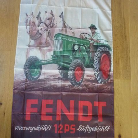 Fendt Traktor Banner/Flagg