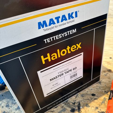 Halotex master tape 60 selges