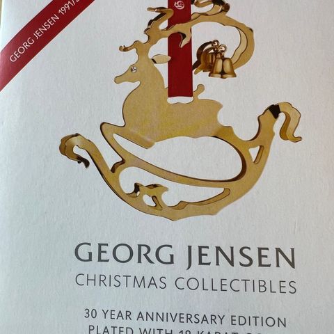 Georg Jensen Christmas 1991/2021   Ubrukt