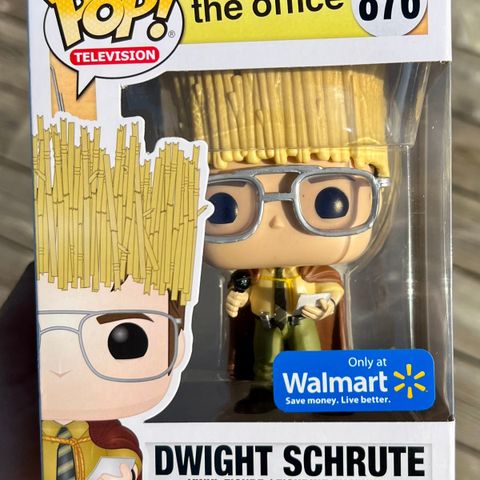 Funko Pop! Dwight Schrute (Hay King) | The Office (876) Excl. to Walmart