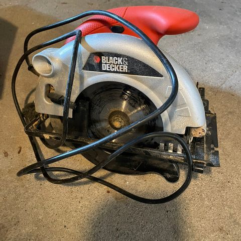 Black & Decker sirkelsag