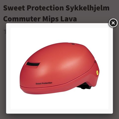 Sweet protection hjelm