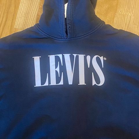 Blågrå hettegenser fra Levi’s