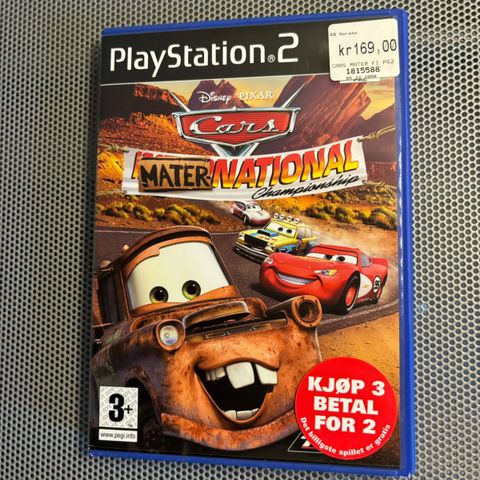 Cars Maternational PS2