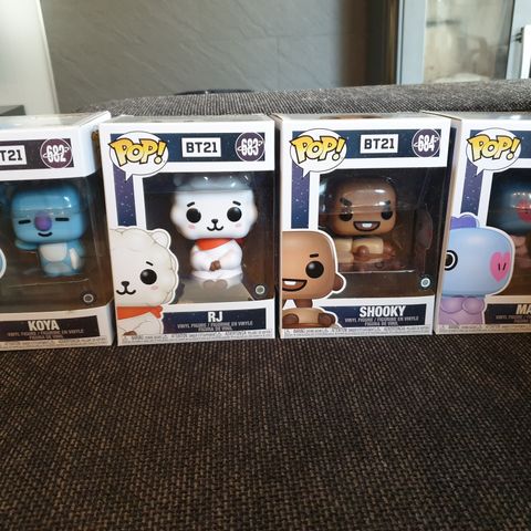 BTS K-pop BT21 funko pop