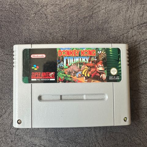 Donkey Kong Country Nintendo SNES