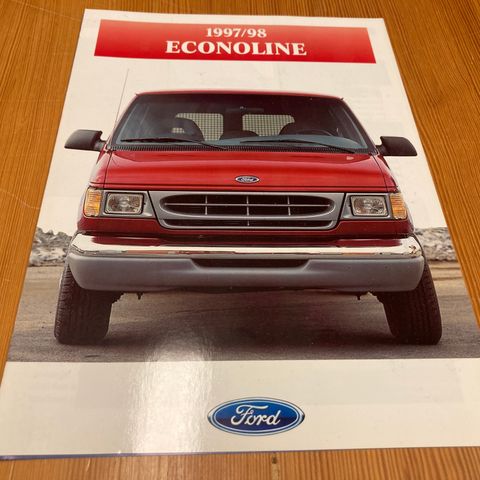 BILBROSJYRE - FORD ECONOLINE - 1997/98