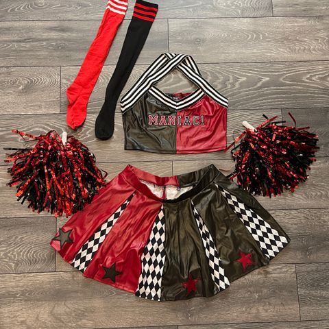 Harley Quinn kostyme XL