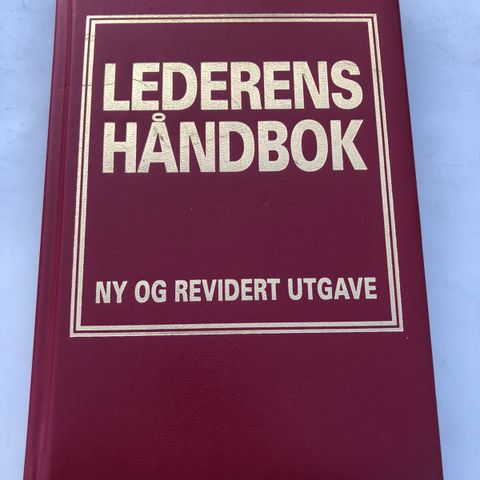 Lederens håndbok Av Ernst & Young