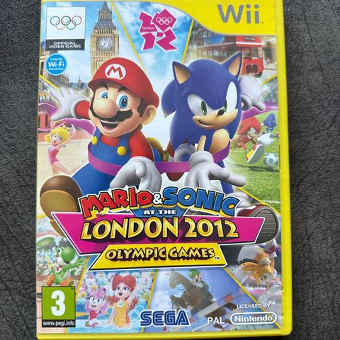 Mario & Sonic at the London 2012 olympic games Nintendo Wii