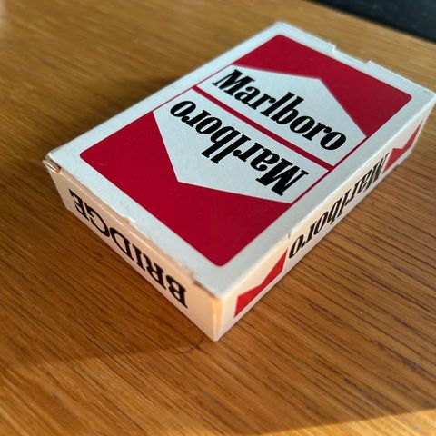 Marlboro - spillkort - reklame