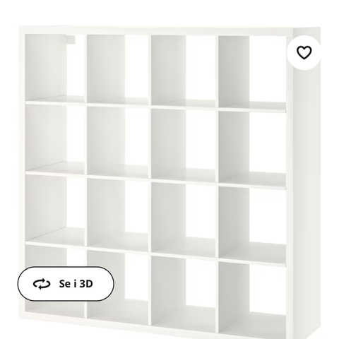 IKEA hylle - Kallax