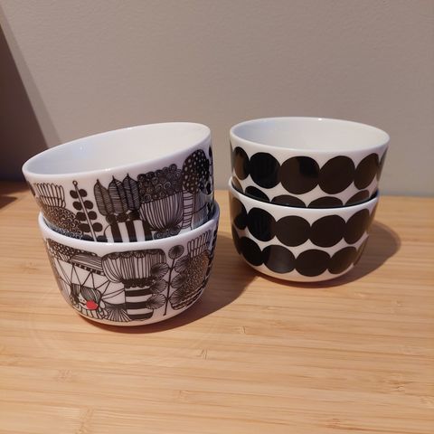 Marimekko skåler