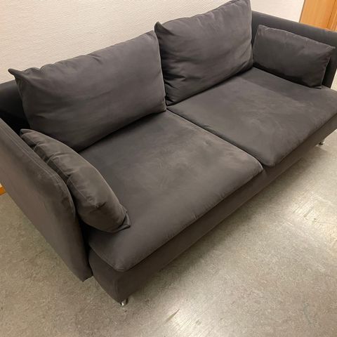 Söderhamn sofa gra Ikea 3 seter