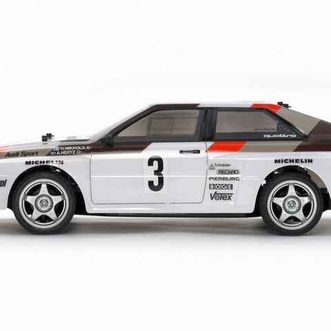 2 stk Tamiya audi quattro