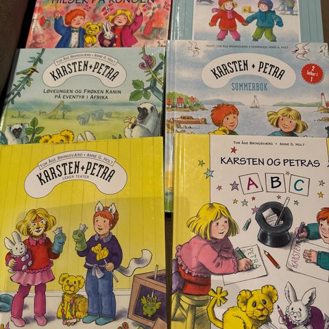 6 x Karsten og Petra - Bringsværd/Holt