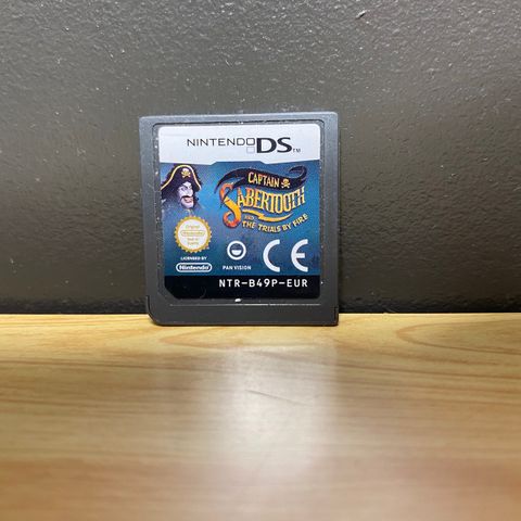 Captain Sabertooth and the Trails By Fire Nintendo DS