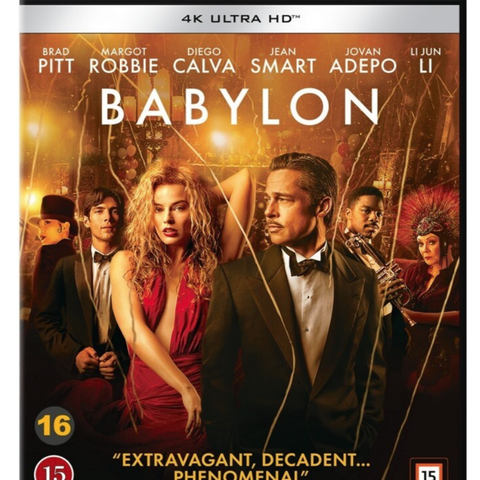 BABYLON - 4K Ultra HD + 2K Blu-ray (forseglet)