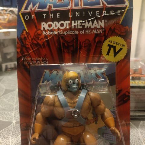 Robot He Man super 7 Masters of the universe