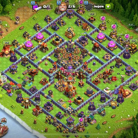 Clash Of Clans Rådhus 16 Bruker