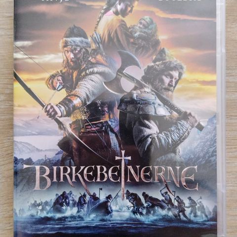 Dvd. Birkebeinerne. Action/Eventyr. Norsk film.