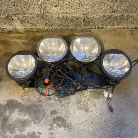 NBB Alpha  225 pro 12v xenon med led parklys