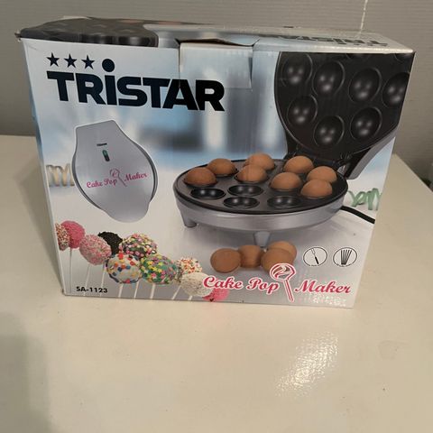 Lite brukt Tristar kake pop maker til salgs